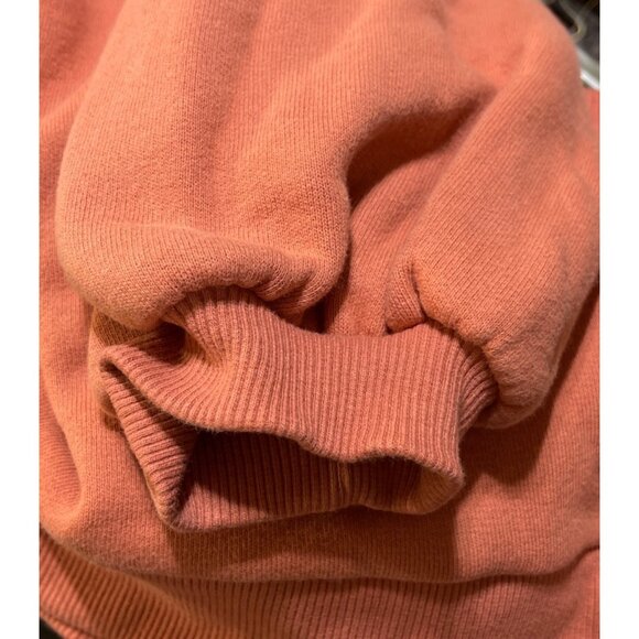 A New Day Sweatshirt Puff Sleeve Peach Size XL Extra Large (READ) - Picture 6 of 7